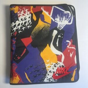 VTG Mead Nike Trapper Keeper Folder Binder 3 Ring Basketball RARE HTF 90's